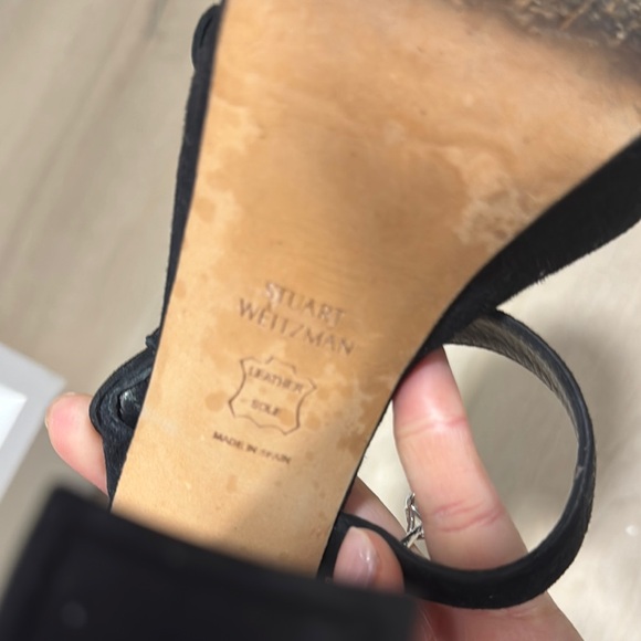 Stuart Weitzman Black Stiletto Heels - Picture 6 of 6